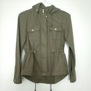 Green jacket army style❤